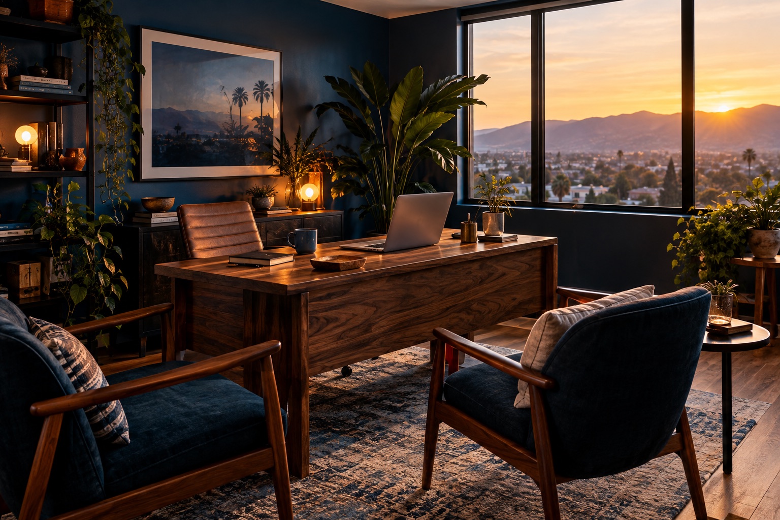Illustrative independent website consultancy studio in California