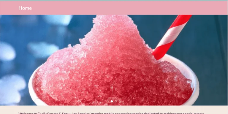 Deliciously frosty sweets under snow at SweetsAndSnow.com