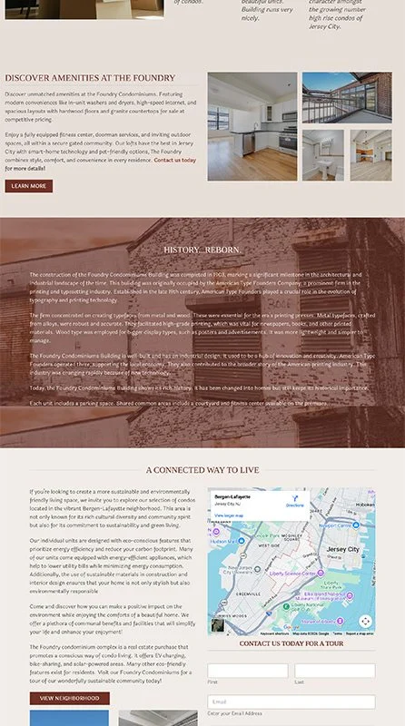 Modern Foundry Condominiums: Innovative web management insights for urban living