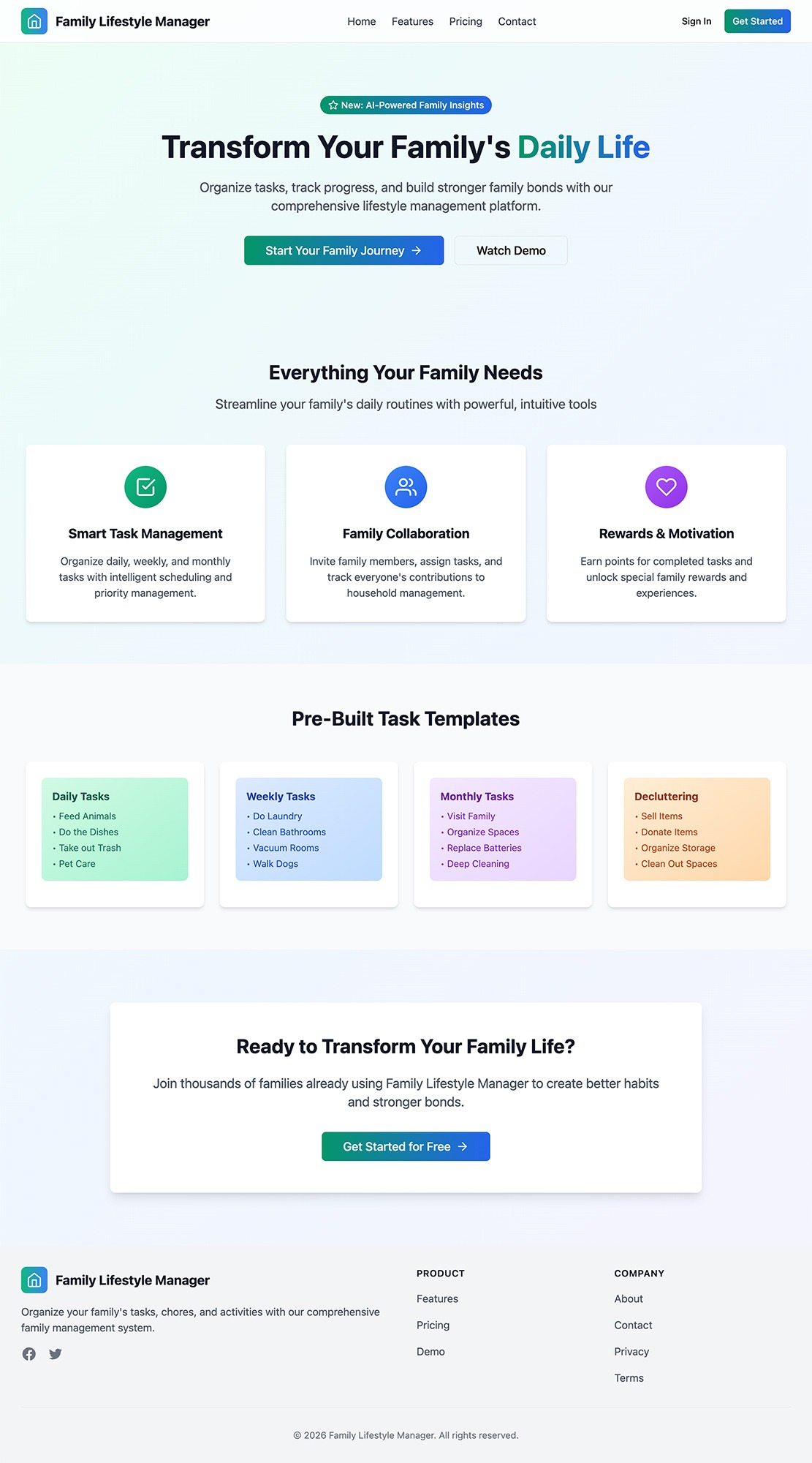 FamilyLifestyleManager.com