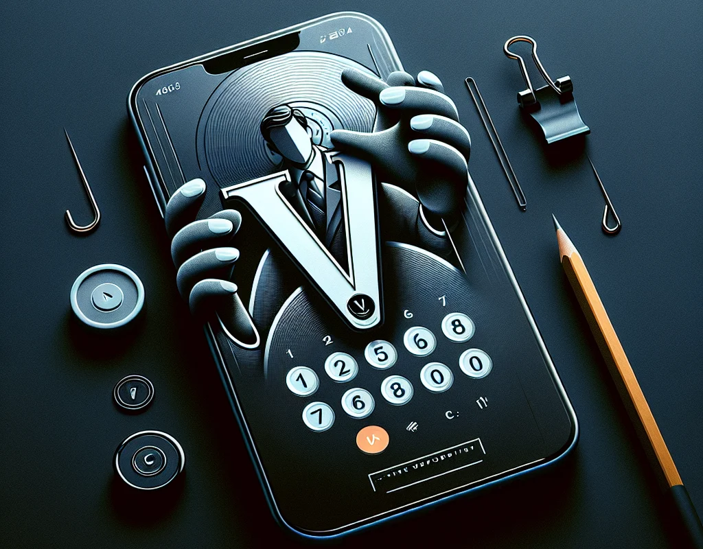 Cover image for Dial V for Vish, a tale of intrigue and drama