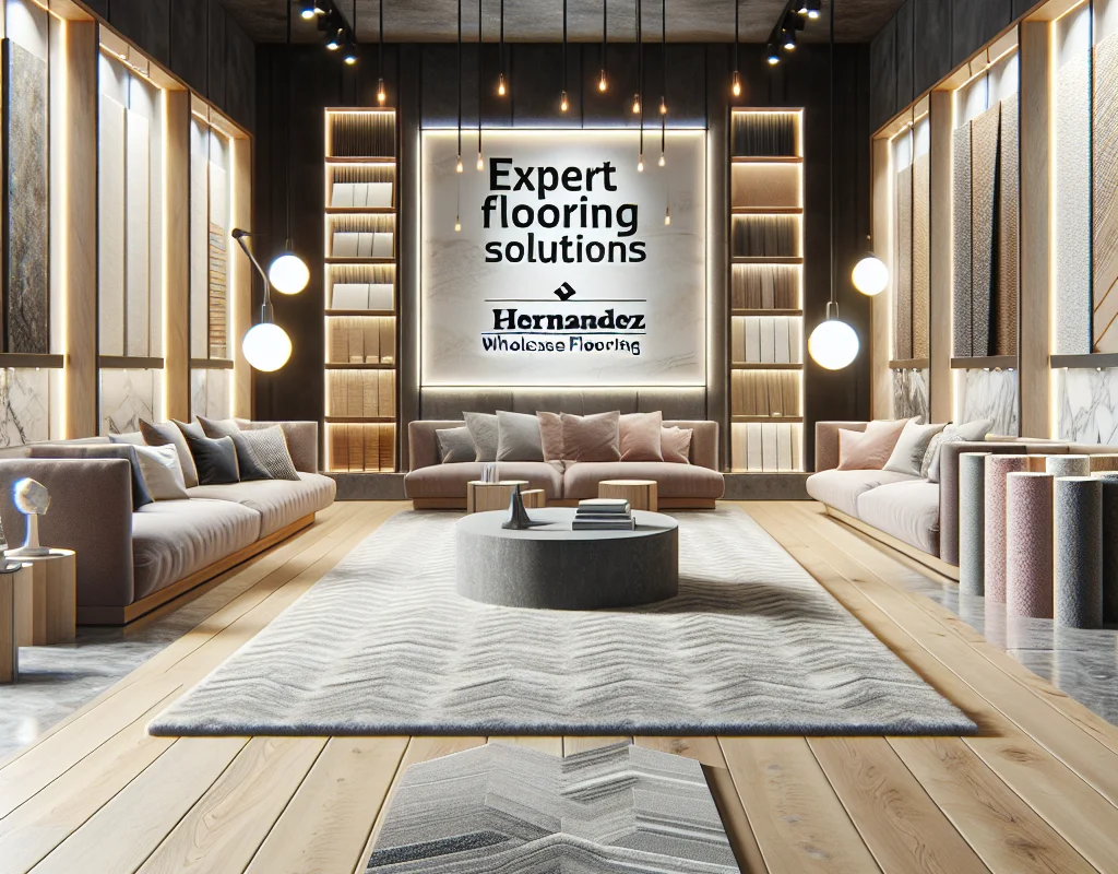 Expert flooring solutions with Hernandez Wholesale Flooring, offering unique, affordable options