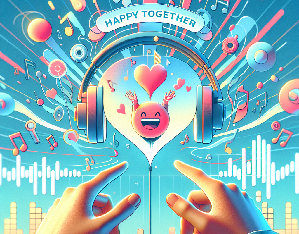 Gos10 in Happy Together Remix Music Video, a vibrant musical experience