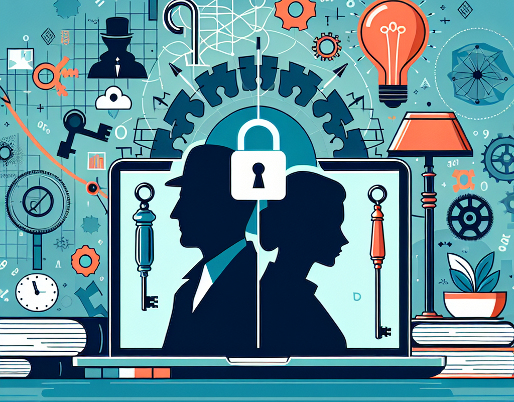 Book cover for LOCK AND KEY: The Initiation featuring Sherlock Holmes and James Moriarty