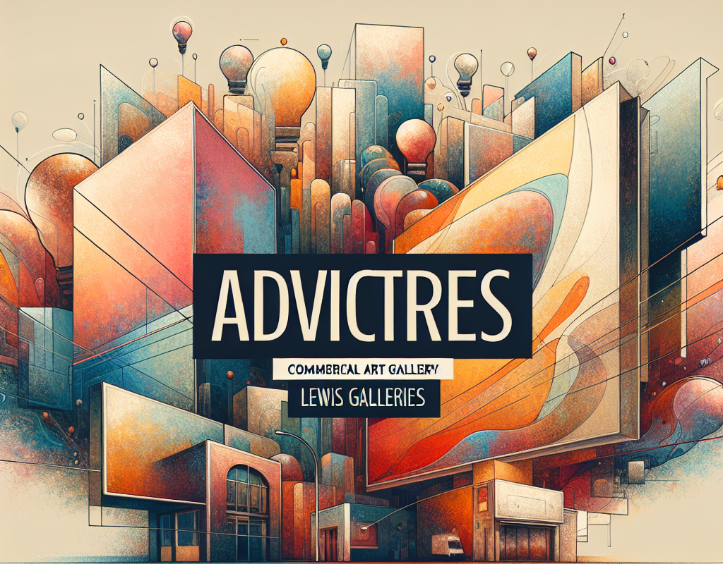 Featured image of Lewis Galleries Commercial with captivating art advertisements
