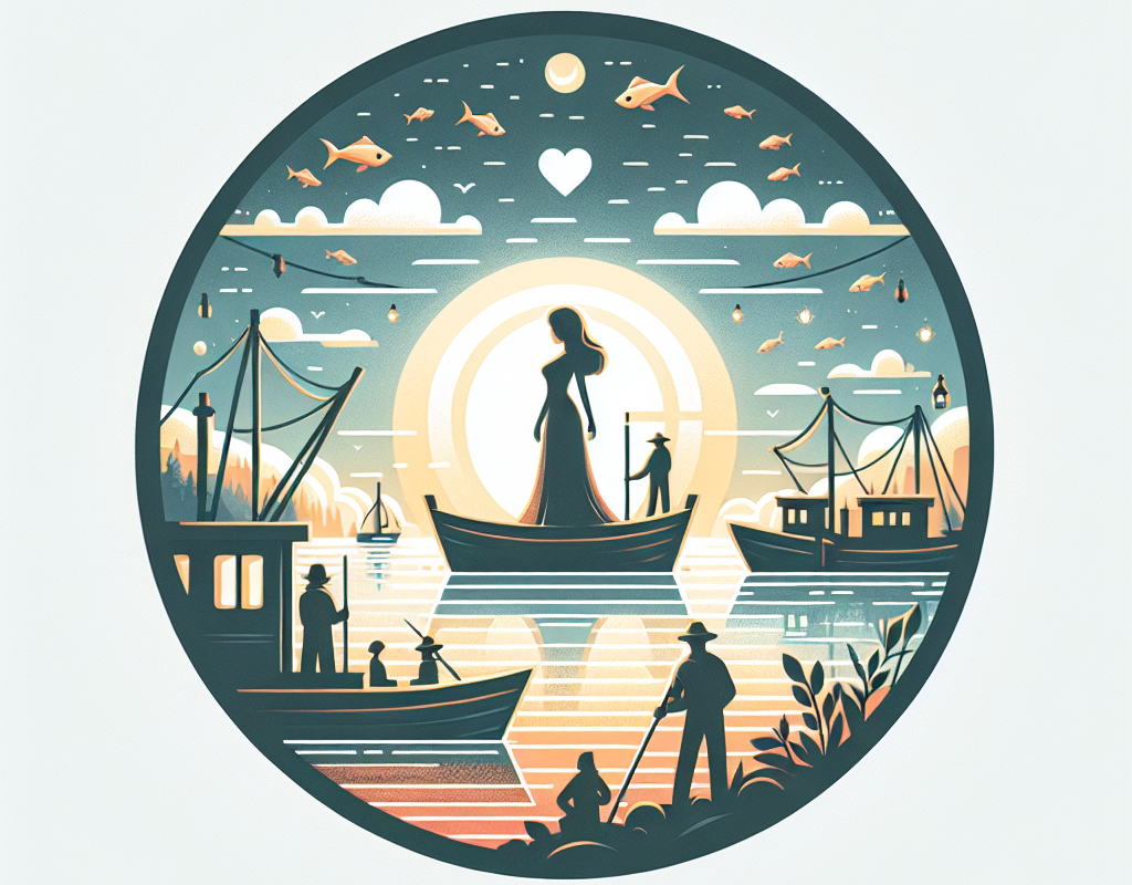 The Fisherman's Wife promotional image, love and bravery theme