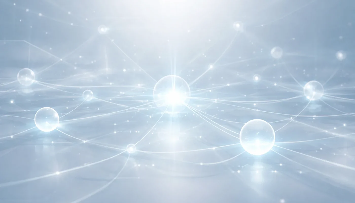 Gourmet chef preparing a colorful salad in a professional kitchen setting.