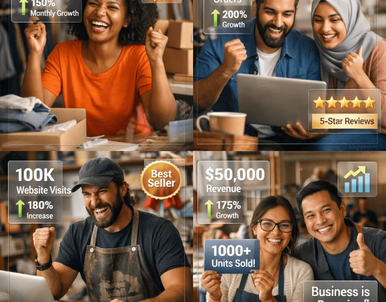 Inspirational ecommerce success stories with insights for online business growth
