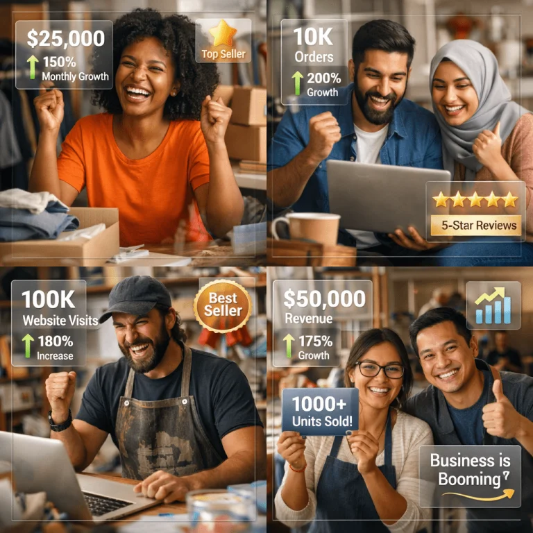 Inspirational ecommerce success stories with insights for online business growth