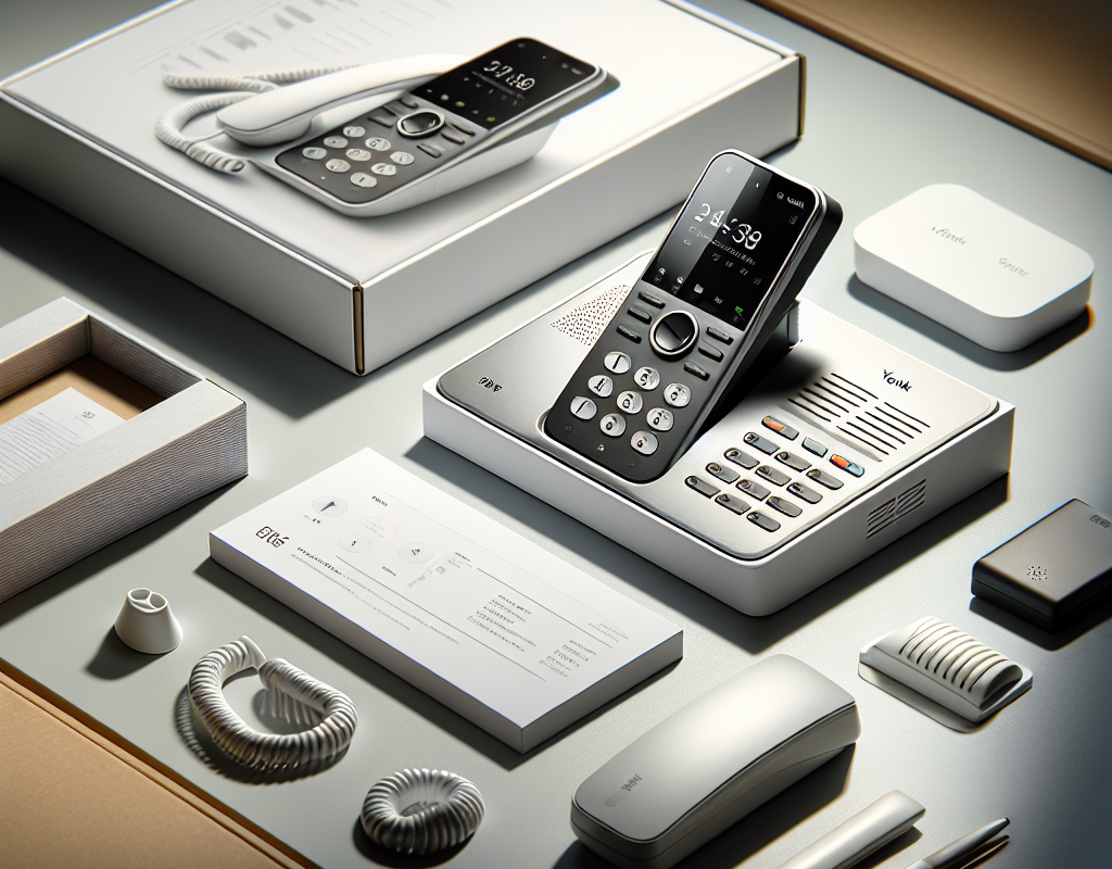 Unboxed YeaLink W52P phone review on Web Management for food businesses.