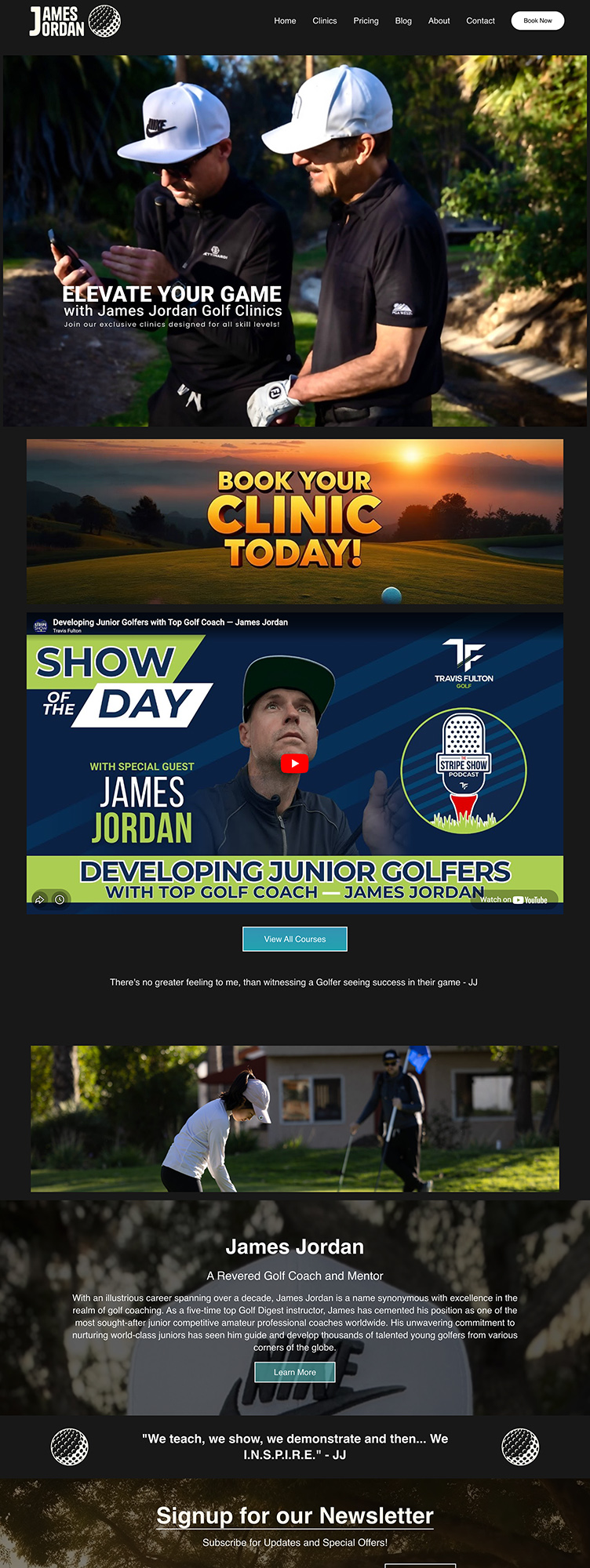 JamesJordanGolf.com