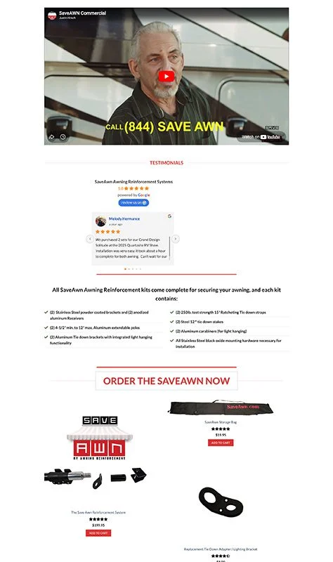SaveAwn.com offers affordable awning solutions for outdoor spaces