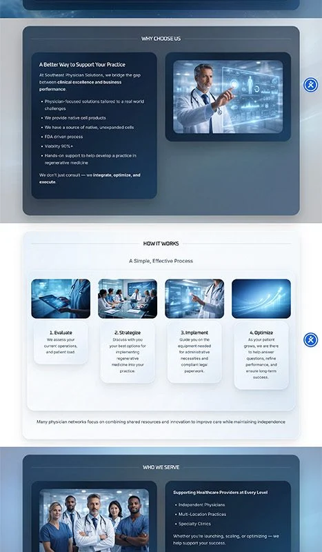 Hero banner featuring medical bottles Altogex, CytoCord, ExCyte promoting smart healthcare solutions