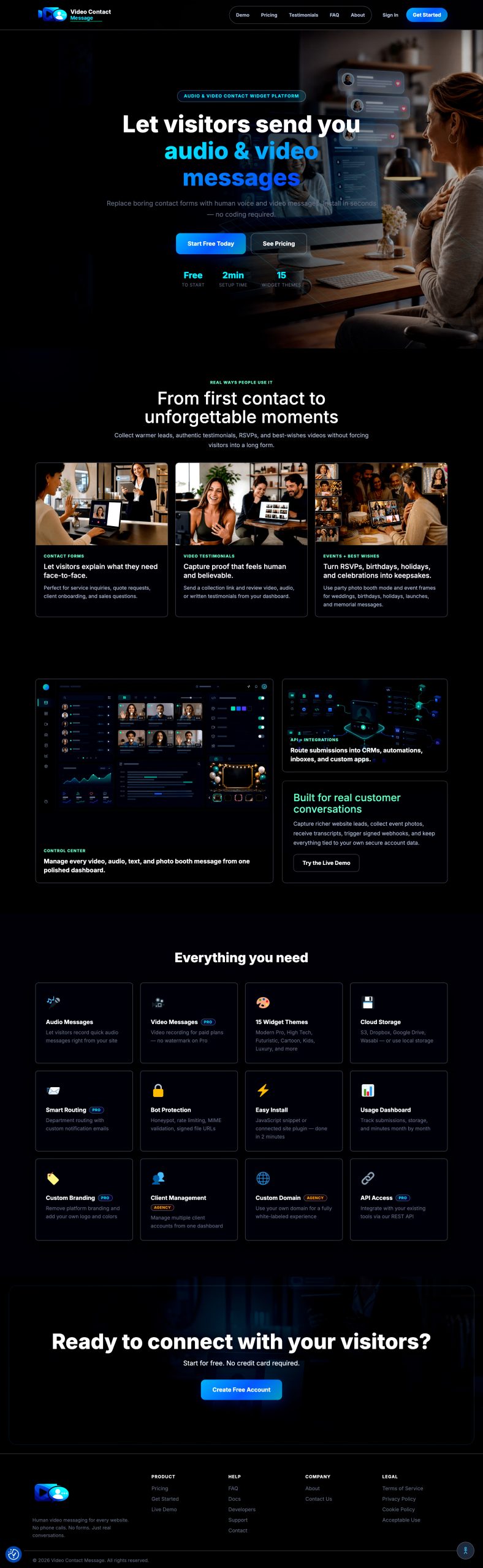 VideoContactMessage.com